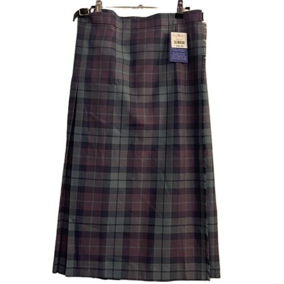 James Pringle Weavers Other - James Pringle Weavers Made in Scotland Purple and Gray Plaid Kilt, Size 14